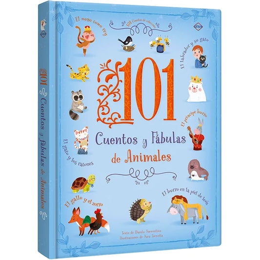 Libro 101 Cuentos Y Fabulas De Animales - Lexus