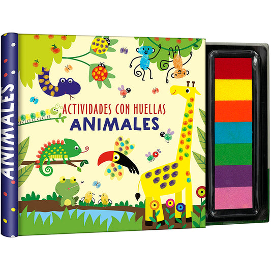 Libro Actividades con Huellas – Animales - Lexus