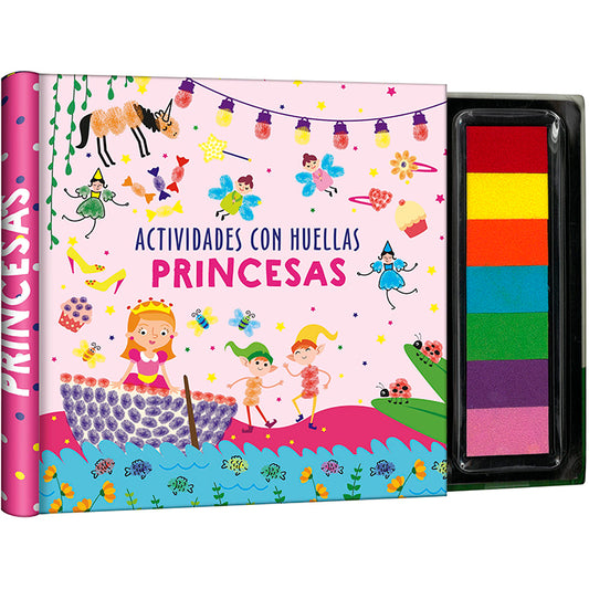 Libro De Actividades Con Huellas - Princesas - Lexus