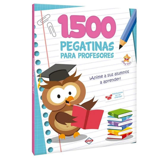 Libro 1.500 Stickers Para Profesores, Anime A Sus Alumnos - Lexus