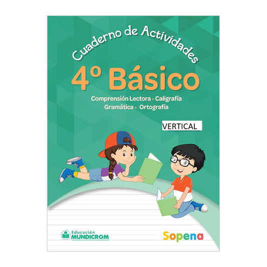 Cuaderno de Actividades 4° Básico Vertical Sopena