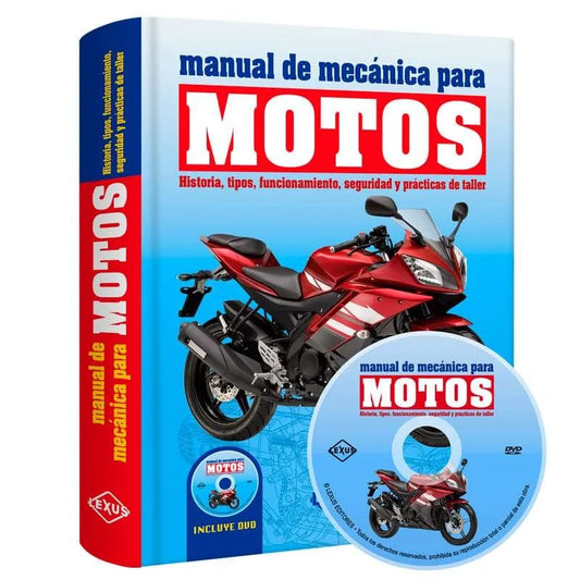 Libro Manual De Mecanica Para Motos - Nuevo- Original- Lexus