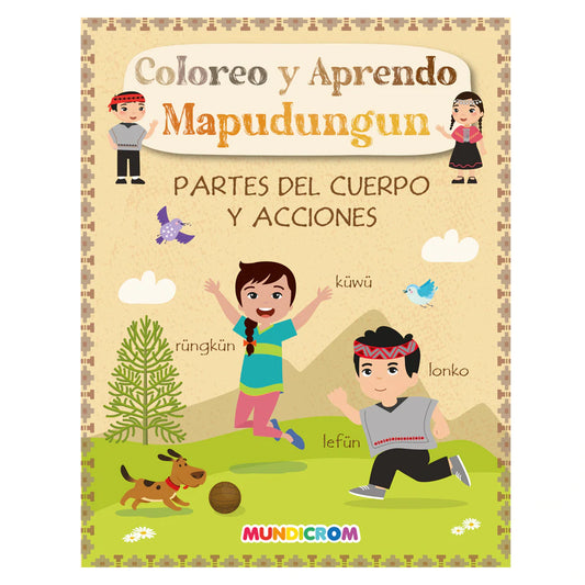 Colección Coloreo Y Aprendo Mapudungun 6 Libros