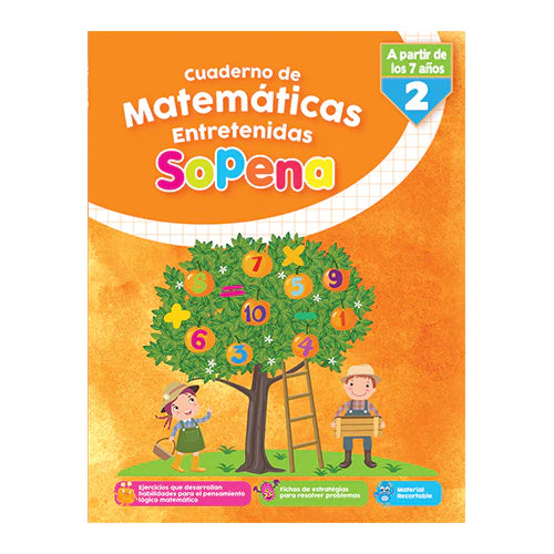 Matematicas Entretenidas desde 7 años 2° Básico Sopena