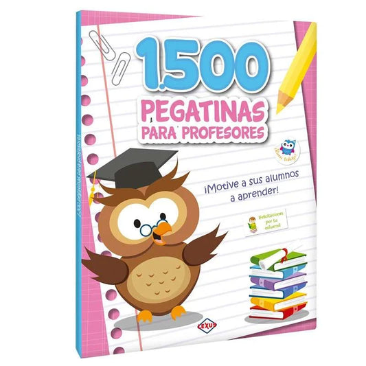 Libro 1.500 Stickers Para Profesores, Motive A Sus Alumnos - Lexus