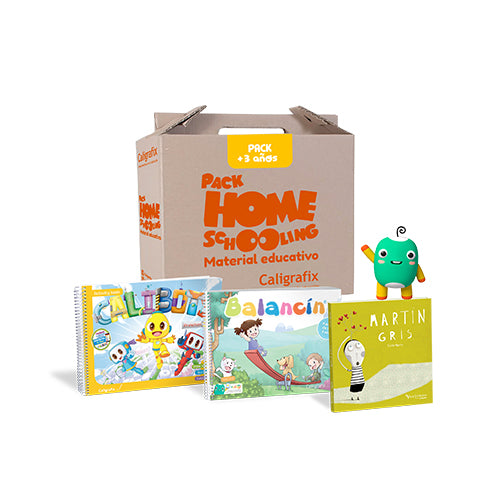 Pack Homeschooling 3 Años - Caligrafix