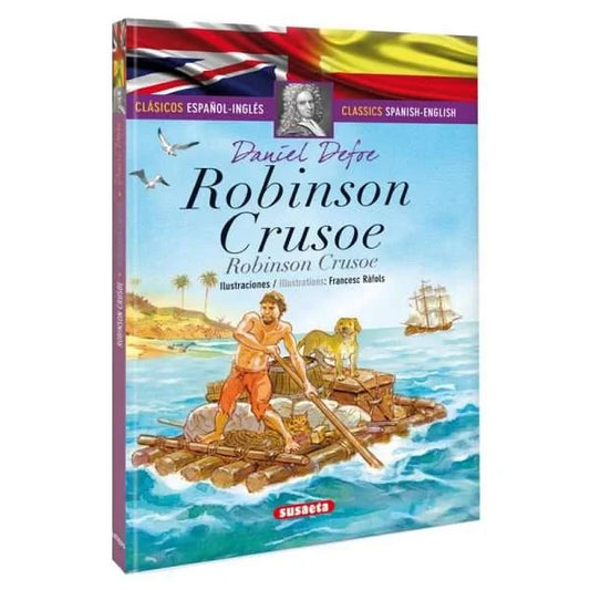 Libro Bilingue Robinson Crusoe - Clasico Español-Ingles - Lexus