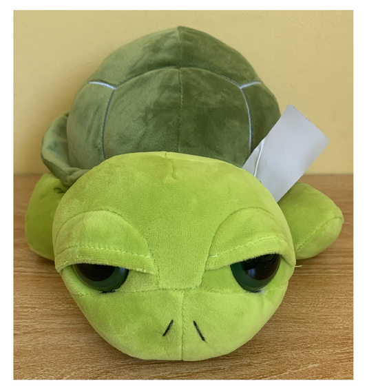 Peluche Tortuga Verde Kawaii De Felpa Suave 35cm