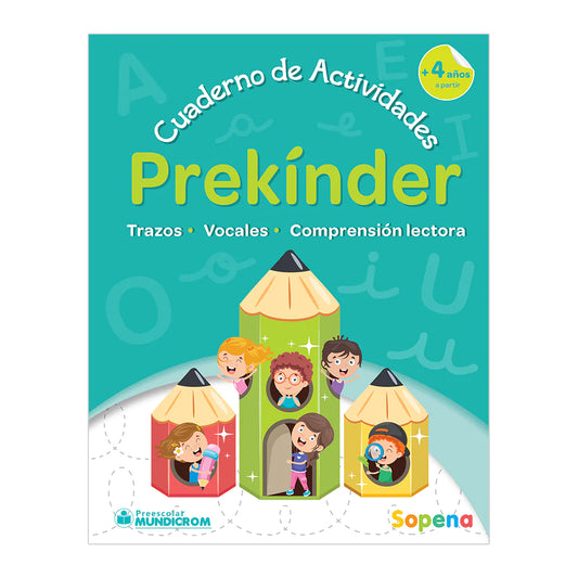 Cuaderno De Actividades Prekinder Sopena